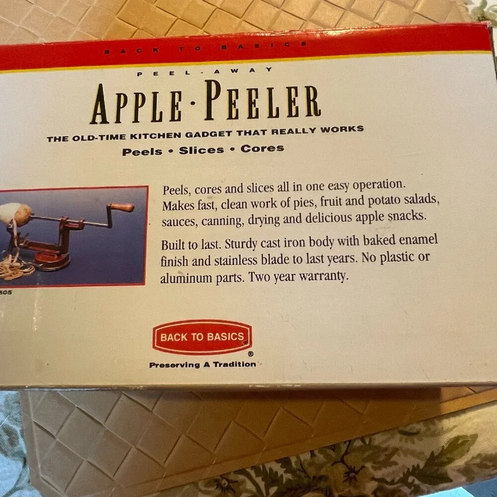 Apple Peeler Machine The Old time Kitchen Gadget that Really Works